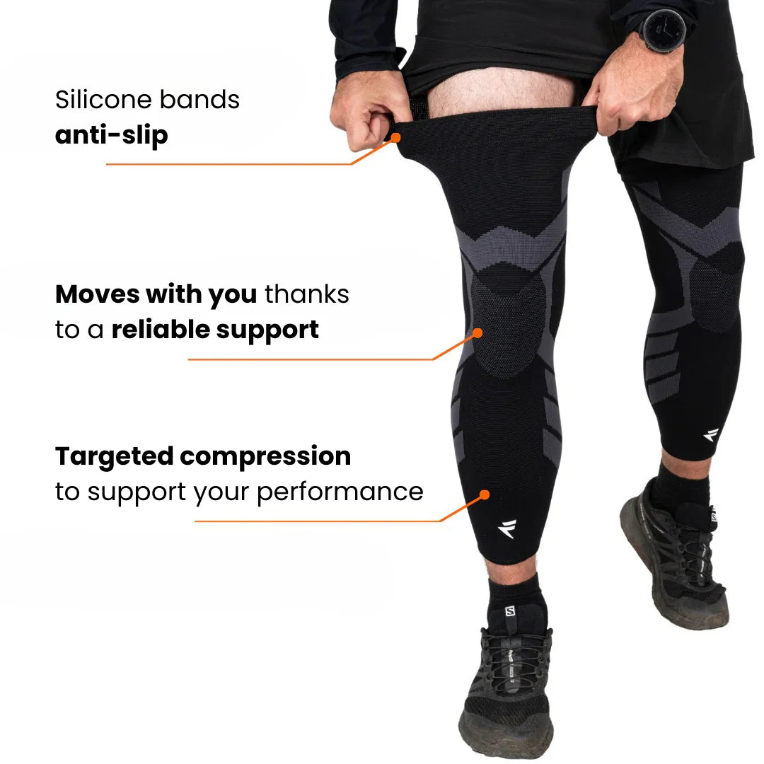 Manchons de compression V2 pour les genoux et les jambes